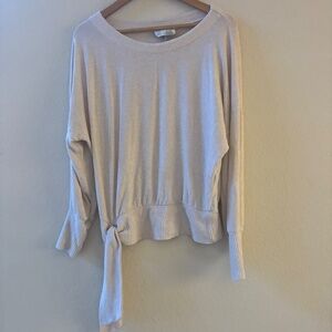 Anthropologie Saturday Sunday Emilia Tie Front Top